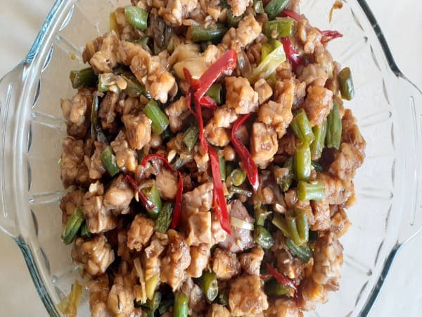 Tempe Orek Basah - menu catering RETABA